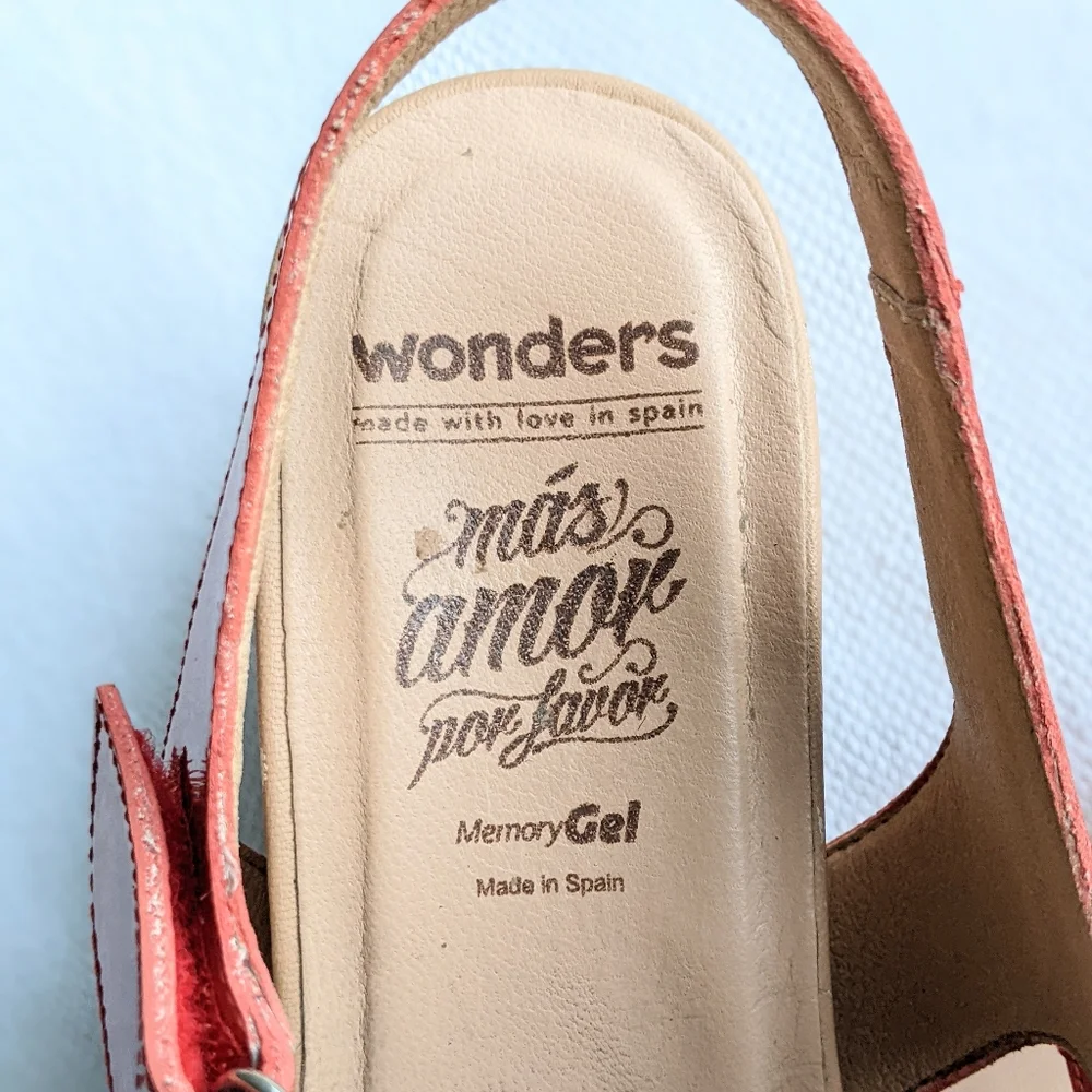 Wonders D-7614 Baltic Wedge Sandal - Picture 8 of 9